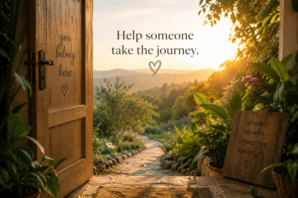 Help Someone Take the Journey